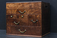 欅杢目が繋がる上品な化粧箱セット DC6759 在庫1組