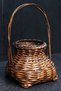 Bamboo basket vase DC6852