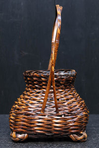 Bamboo basket vase DC6852