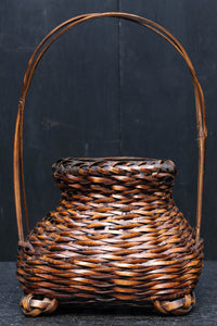Bamboo basket vase DC6852