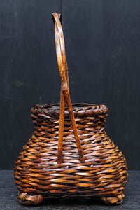 Bamboo basket vase DC6852