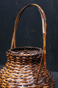 Bamboo basket vase DC6852