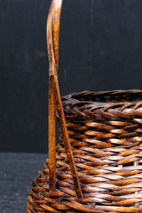 Bamboo basket vase DC6852