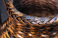 Bamboo basket vase DC6852