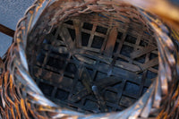 Bamboo basket vase DC6852