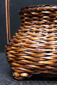 Bamboo basket vase DC6852