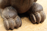 勇ましく重厚な佇まいの獅子の木鼻 DC6860