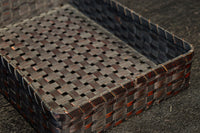 艶やかな編み目模様の味わい溢れる竹編み文入れ DC7007b