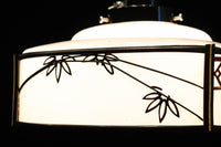 竹のセル装飾が風情を漂わせる電笠 DC7024