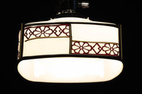 竹のセル装飾が風情を漂わせる電笠 DC7024