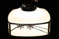 竹のセル装飾が風情を漂わせる電笠 DC7024