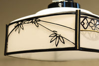 竹のセル装飾が風情を漂わせる電笠 DC7024