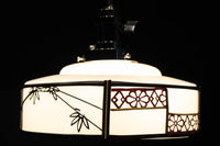 竹のセル装飾が風情を漂わせる電笠 DC7024