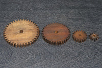 古色の風合いが趣きを感じさせてくれる歯車セット DC7036abcd 在庫(a:1 b:1c:0:d:0)組