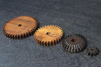 古色の風合いが趣きを感じさせてくれる歯車セット DC7036abcd 在庫(a:1 b:1c:0:d:0)組