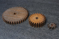 古色の風合いが趣きを感じさせてくれる歯車セット DC7036abcd 在庫(a:1 b:1c:0:d:0)組