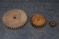 古色の風合いが趣きを感じさせてくれる歯車セット DC7036abcd 在庫(a:1 b:1c:0:d:0)組