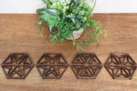 Hexagonal Kumiko Work DC7042abc