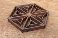 Hexagonal Kumiko Work DC7042abc