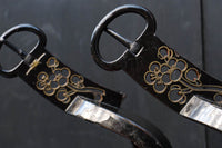 朱で彩る華やかな鐙(あぶみ)セット DC7061 在庫2本1掛け