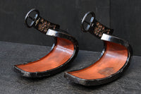 朱で彩る華やかな鐙(あぶみ)セット DC7061 在庫2本1掛け