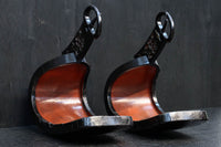 朱で彩る華やかな鐙(あぶみ)セット DC7061 在庫2本1掛け