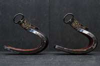 朱で彩る華やかな鐙(あぶみ)セット DC7061 在庫2本1掛け