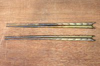 味わいある色味の火箸 DC7127 在庫1組