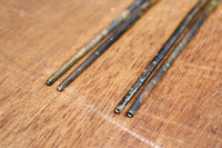 味わいある色味の火箸 DC7127 在庫1組