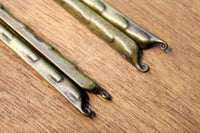 味わいある色味の火箸 DC7127 在庫1組