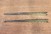 味わいある色味の火箸 DC7127 在庫1組