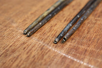 味わいある色味の火箸 DC7127 在庫1組