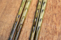 味わいある色味の火箸 DC7127 在庫1組