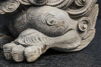 力強い表情で迫力のある木鼻一対 DC7373ab 在庫2個一組