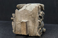 力強い表情で迫力のある木鼻一対 DC7373ab 在庫2個一組