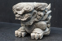 力強い表情で迫力のある木鼻一対 DC7373ab 在庫2個一組