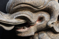 稀少サイズ!!立派な牙を持つ象の象鼻一対 DC7374ab 在庫2個一組