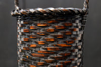 深い色彩で落ち着きのある持ち手付き花カゴ DC7414