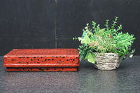 朱の色彩が素敵な文入れ DC7436