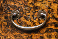 上品な素晴らしい杢目の針箱 DC7446