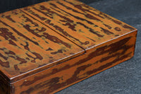 DC7458 艶やかな味わいある模様が素敵な木箱