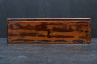 DC7458 艶やかな味わいある模様が素敵な木箱