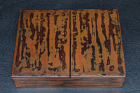 DC7458 艶やかな味わいある模様が素敵な木箱