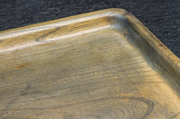 穏やかな杢目で味わいある角盆 DC7478