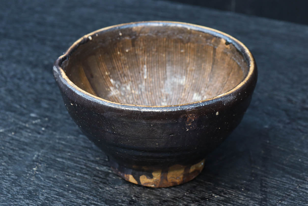 時代を重ねた面持ちある陶器製のすり鉢 DC7543 – 古福庵 [ KOFUKUAN