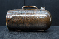 艶やかな渋みを含んだ色彩の趣き漂う陶器製湯たんぽ DC7544