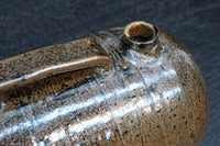 艶やかな渋みを含んだ色彩の趣き漂う陶器製湯たんぽ DC7544