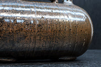 艶やかな渋みを含んだ色彩の趣き漂う陶器製湯たんぽ DC7544