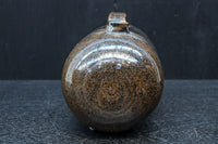 艶やかな渋みを含んだ色彩の趣き漂う陶器製湯たんぽ DC7544