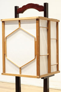 2色のコントラストが映える角型行灯(あんどん) DC7546 在庫2個